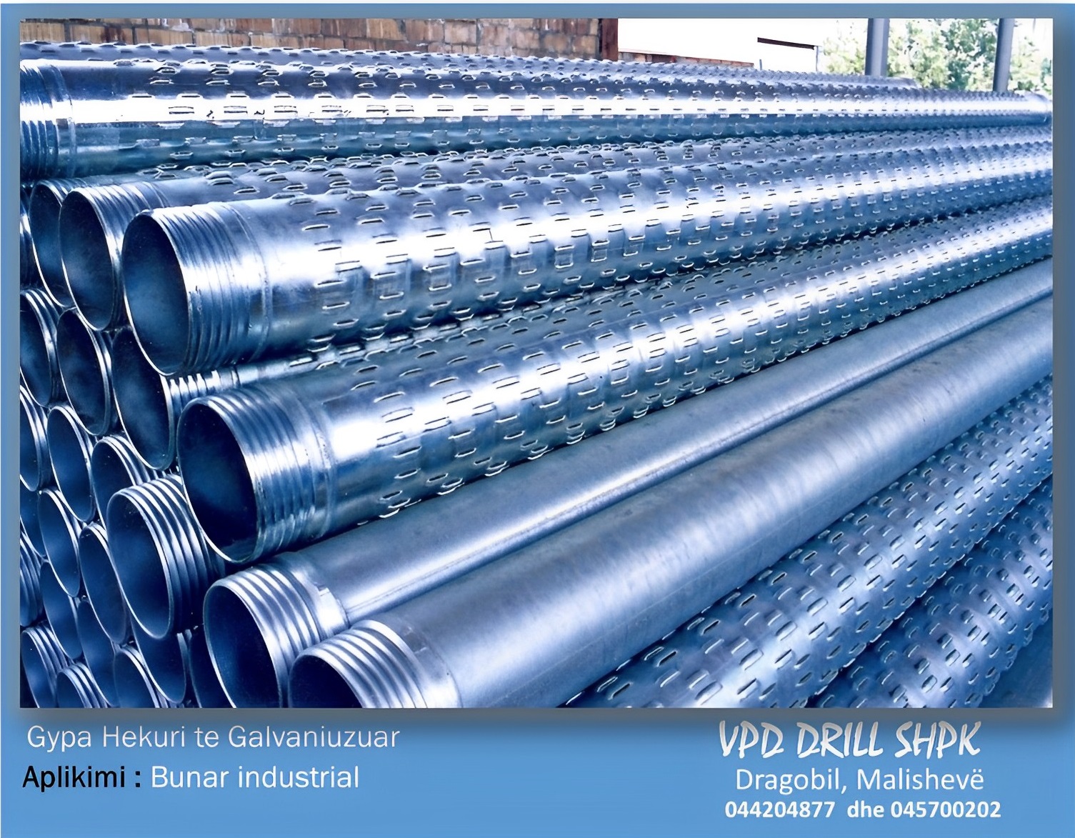 Gyp hekuri pa galvanizuar