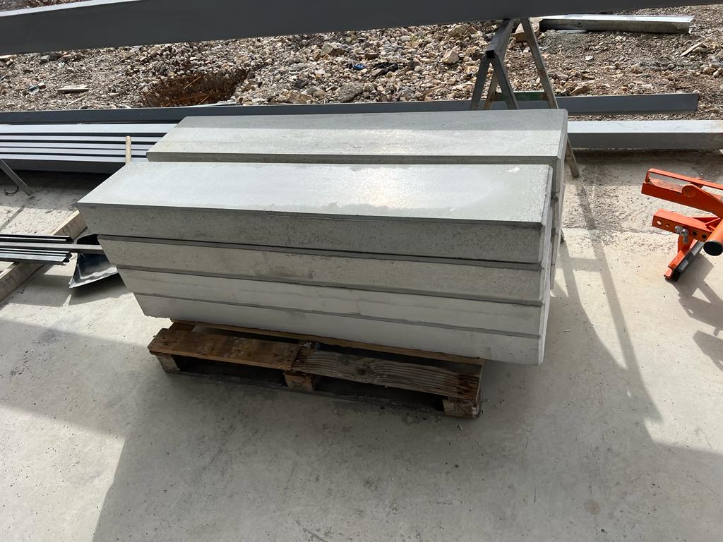 Pllakë betoni - 150x30x8cm